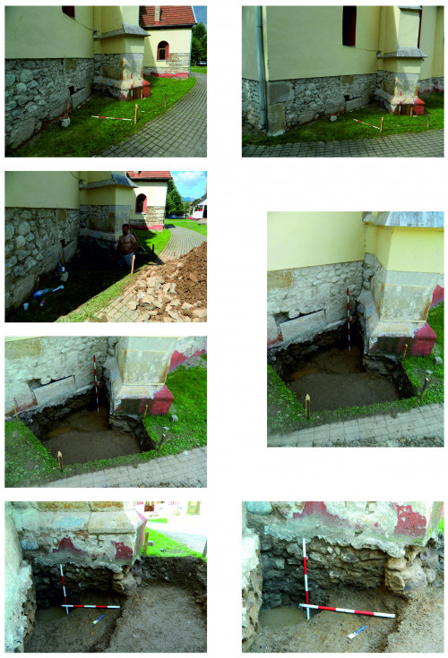 Pl. 3 Imagini generale cu S. 2 de la trasare și la finalizarea cercetării.