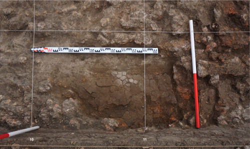 Fig. 5. Ripiceni-Holm. Structura / Locuința S/L 6, Vatra V 7/2021 / Structure / Dwelling S/D 6, Hearth H 7/2021.