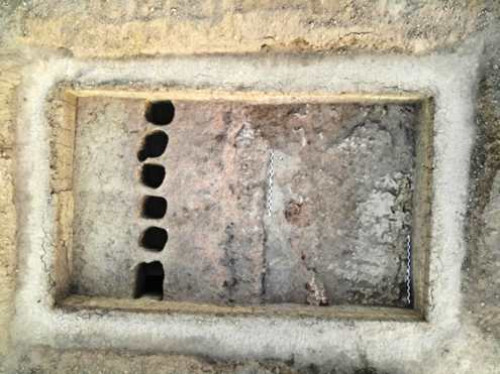 Fig. 2. Sântana-Cetatea Veche. Stadiul cercetărilor în gridurile G53-54 (septembrie 2021).