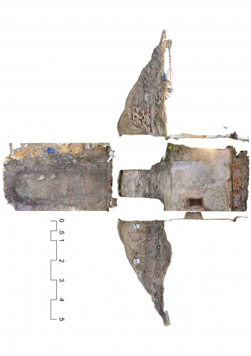 Fig. 12. C2 – plan și profil fotogrammetric