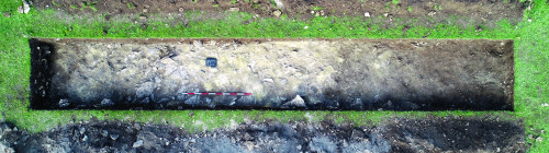 Fig. 3. Stroești, Pietrărie – S1, Fotografie aeriană verticală. 