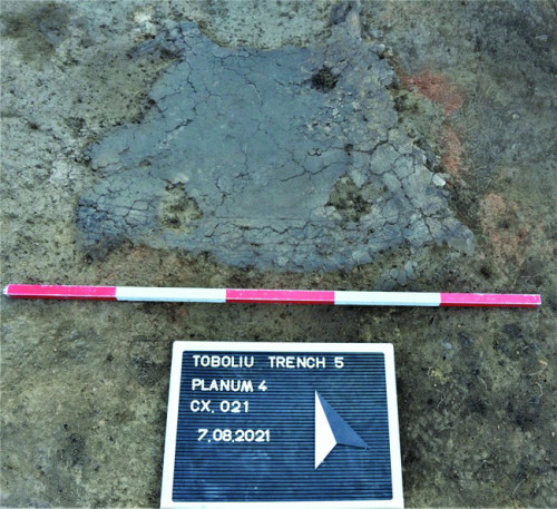 Fig. 5. Vatra decorată Cx 0021.