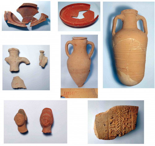 Fig. 10 Material ceramic descoperit în complexele romane și romano-bizantine.