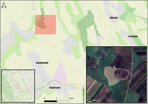 Fig. 1. Localizarea sitului Dumbrăvița – Tarlaua Iezer.